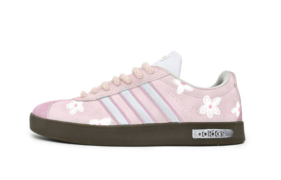 Adidas Adidas VL COURT 2.0 Low top Skateboard Shoes Unisex Pink