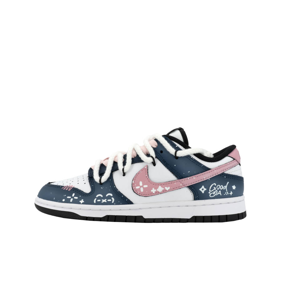 Nike Nike Dunk Gorilla Mischievous XJDD Wonderful Dream Low top Skateboard Shoes Unisex Blue Pink