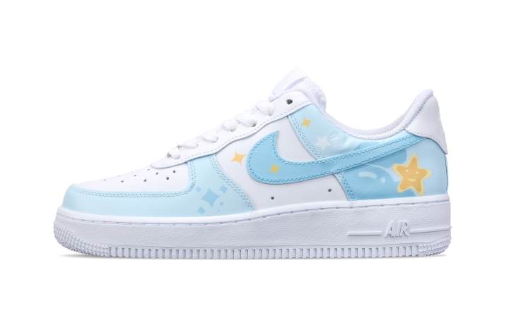 Nike Nike Air Force 1 Dream Stars Slip Resistant Abrasion Resistant Slip Resistant Abrasion Resistant Low top