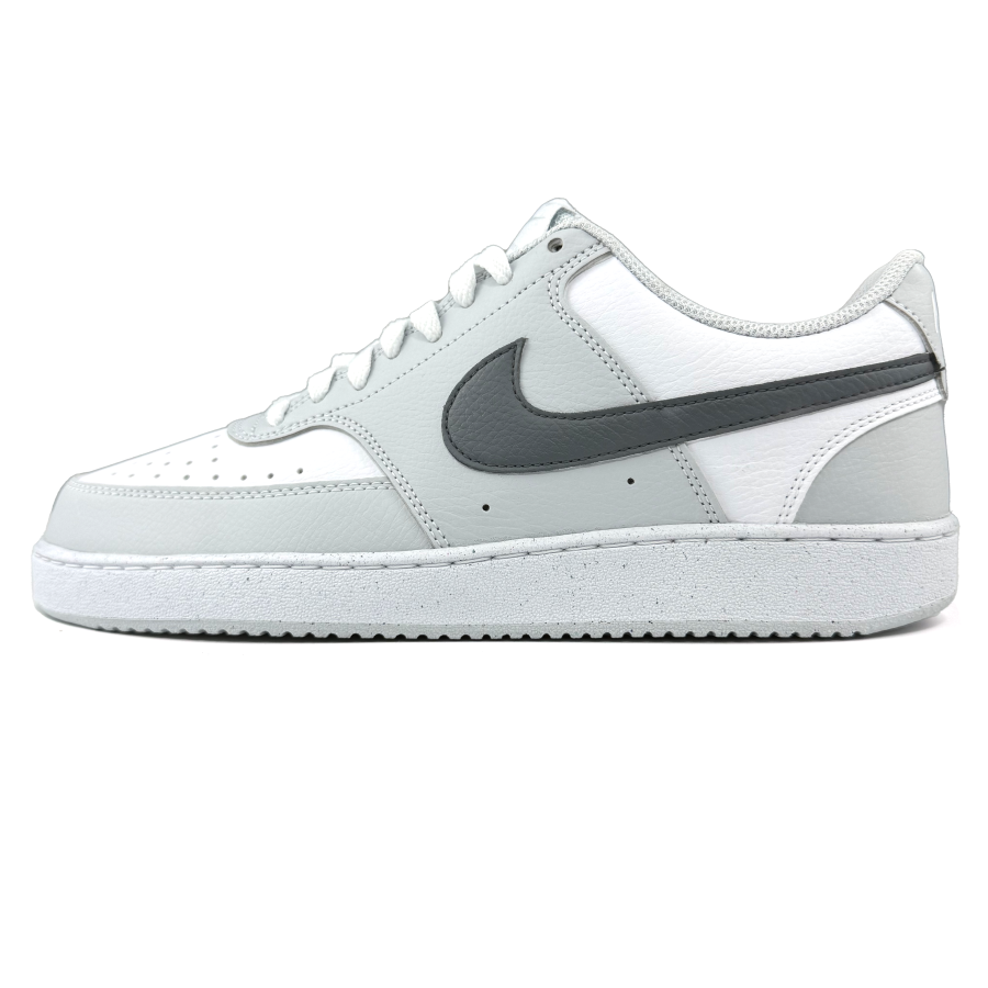 Nike Nike Court Vision Fashion Trend Breathable Low top Skateboard Shoes Men's White Gray
