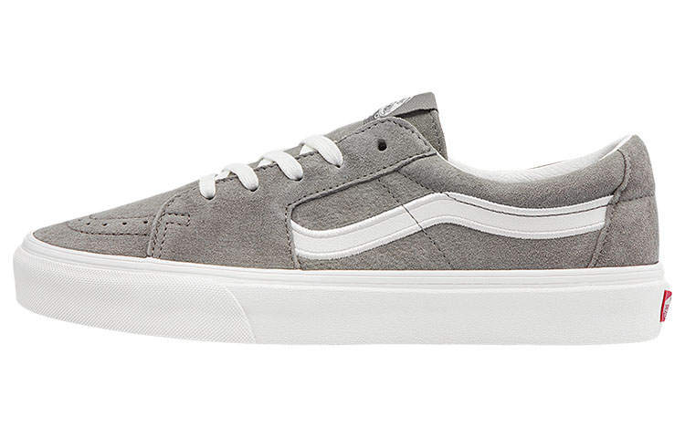 Vans Vans Unisex SK8 Low Sneakers Grey 'Gray White'
