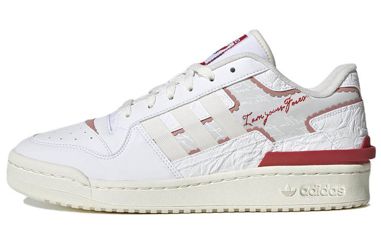 Adidas Originals Forum Exhibit Low 2 'White Red' Women's