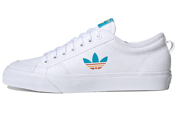 Adidas Originals Adidas Nizza Trefoil 'White Blue'