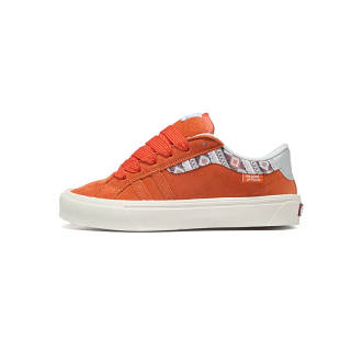 BladMaste Slip Resistant, Abrasion Resistant, Breathable Low top Skateboard Shoes Unisex Orange