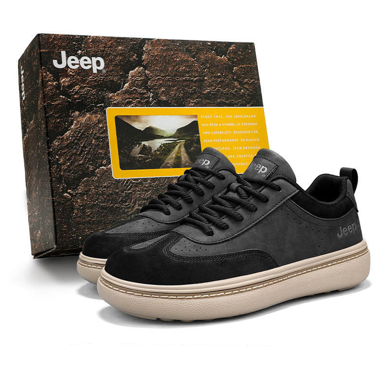 Jeep Low top Skateboard Shoes Men's