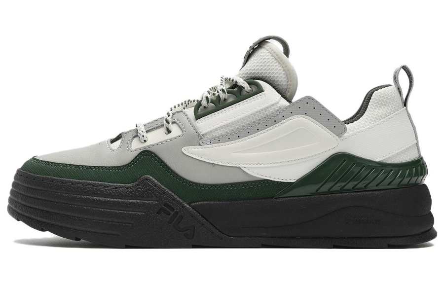 FILA Court Deluxe Low Shoes 'Grey White Black'