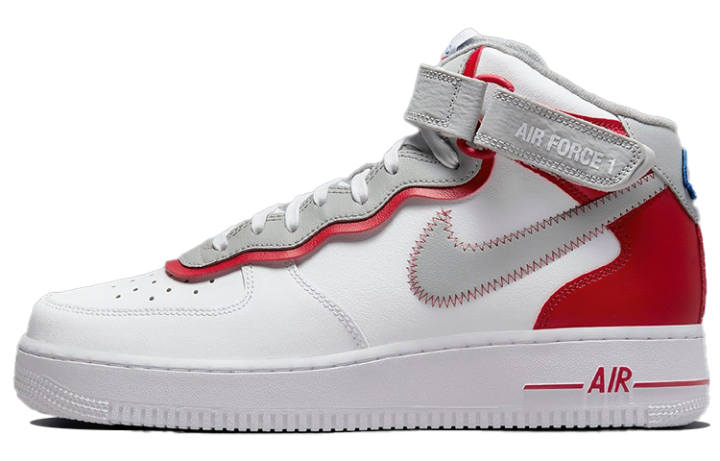 Nike Nike Air Force 1 Mid Athletic Club White Gym Red
