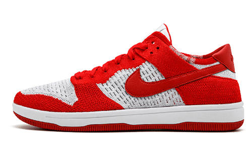 Nike Nike Dunk Low Flyknit University Red Wolf Grey