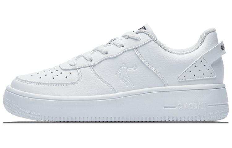 QIAODAN Air Force 1 Platform White Sneakers Coverage Thermal Waterproof Quick Dry Balance Lightweight Low top
