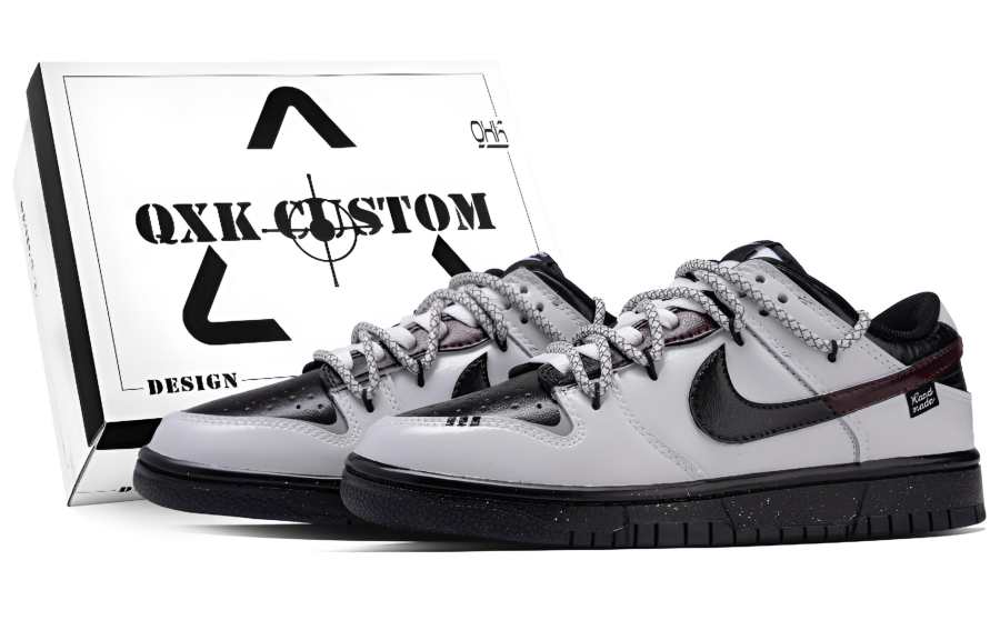 Nike Nike Dunk Mystic Tide Box Leather Cushioning Abrasion Resistant Cushioning, Wear Resistant Low top Skateboard Shoes