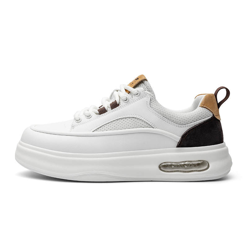 JEEP SPIRIT Low top Skateboard Shoes Men's Shuffle White
