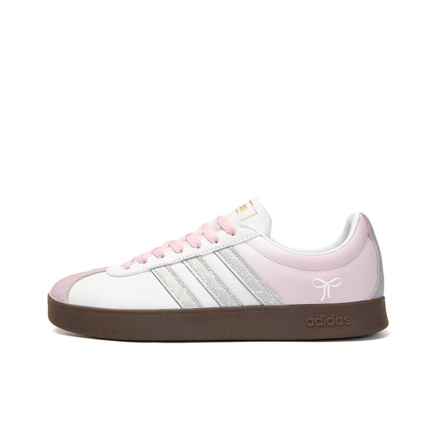 Adidas Neo VL Court 2.0 Semi Sheer Organza Curtain Slip Resistant Abrasion Resistant Low top Skateboard Shoes Unisex
