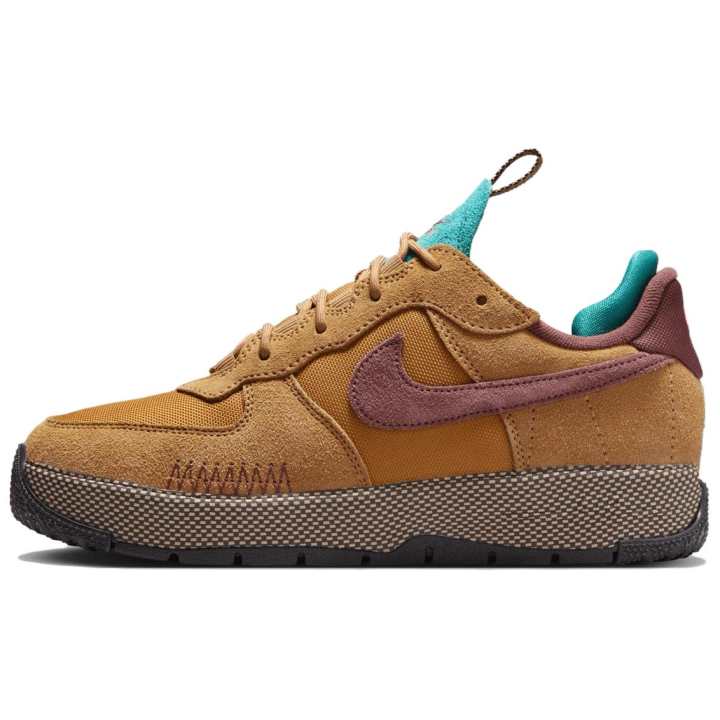 Nike Nike Air Force 1 Low top Skateboard Shoes Unisex Brown