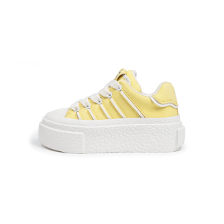 Lilbetter Popcorn 2.0 Coverage Height Increasing Lightweight Low top Platform Skateboard Shoes Women's