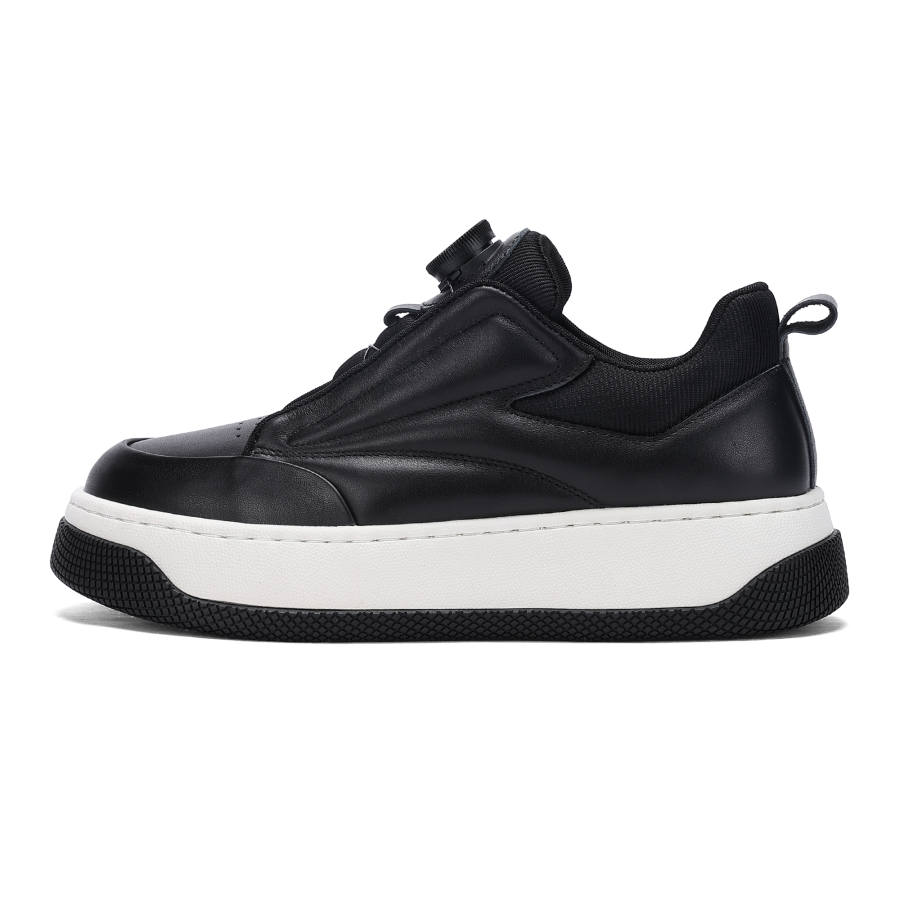 JEEP SPIRIT Low top Skateboard Shoes Men's Abyss Black
