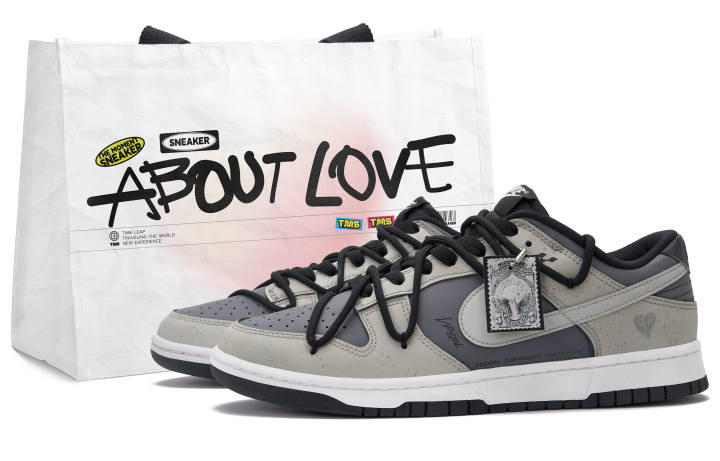 Nike Nike Dunk Desert 2.0 Low top Skateboard Shoes Unisex Black Gray