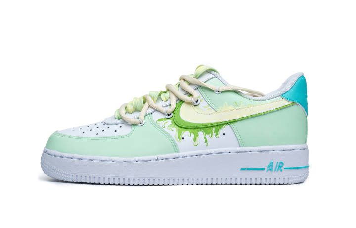 Nike Nike Air Force 1 Air Force 1 Non Slip And Waterproof Low top Skateboard Shoes Men's Yellow