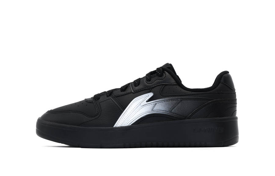 Li-Ning Li Ning Sycee V2 Slip Resistant Height Increasing Abrasion Resistant Low top Skateboard Shoes Men's Black