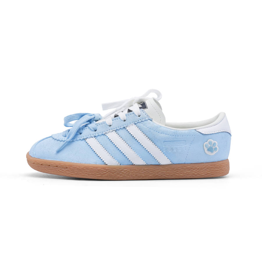 Adidas Originals Stadt Green Purple Blue Abrasion Resistant Low top Skateboard Shoes Unisex Blue