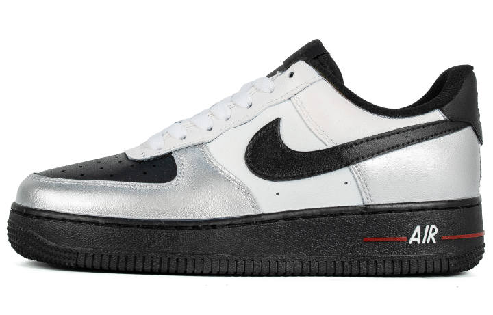Nike Nike Air Force 1 Phantom Night WS Slip Resistant Low top Skateboard Shoes Unisex Black Silver