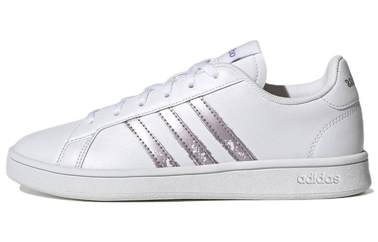 Adidas Neo Adidas Grand Court Base Beyond 'White Matte Purple Metallic' Women's