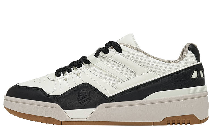 K·SWISS MR Slip Resistant Cushioning Low top Skateboard Shoes Women's Beige Black