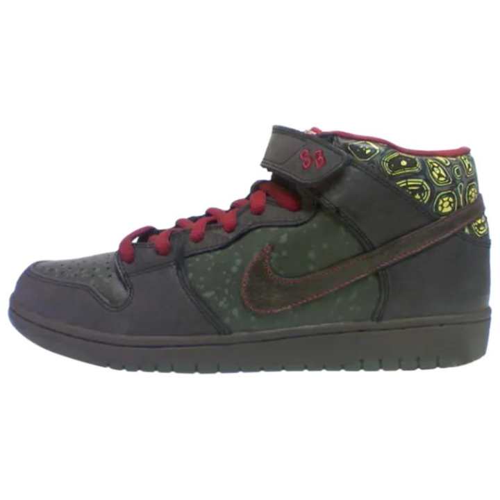 Nike Spot x Nike Dunk SB Mid top Skateboard Shoes Men's Black