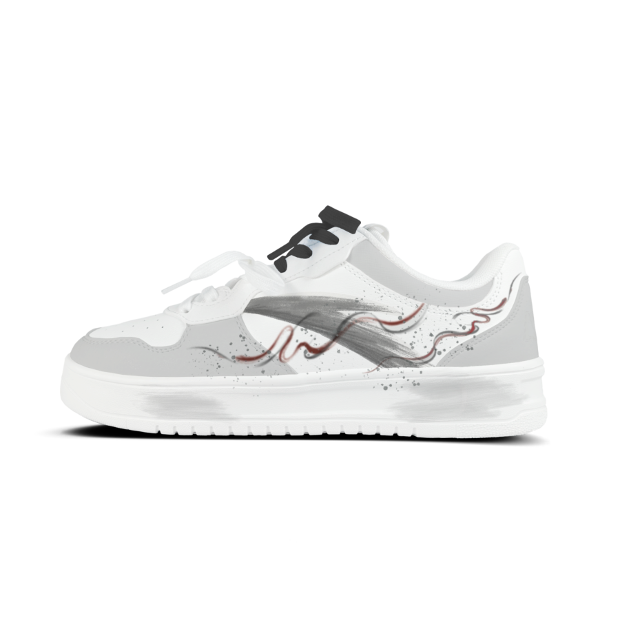 Anta Easy Synthetic Leather Cushioning Lightweight Slip Resistant Cushioning Lightweight Slip Resistant Low top