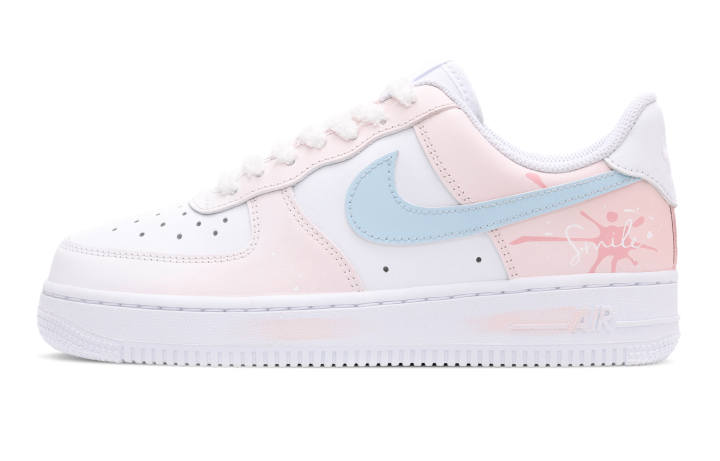 Nike Nike Air Force 1 Low top Skateboard Shoes Women's Pink