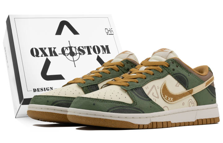 Nike Nike Dunk Low Dream Shadows In Floating Life Slip Resistant Cushioning Abrasion Resistant