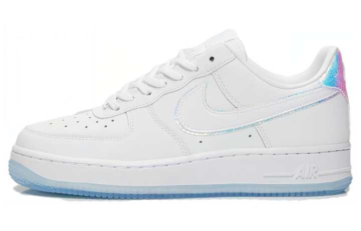 Nike Nike Air Force 1 Prm White White Blue Tint Women's