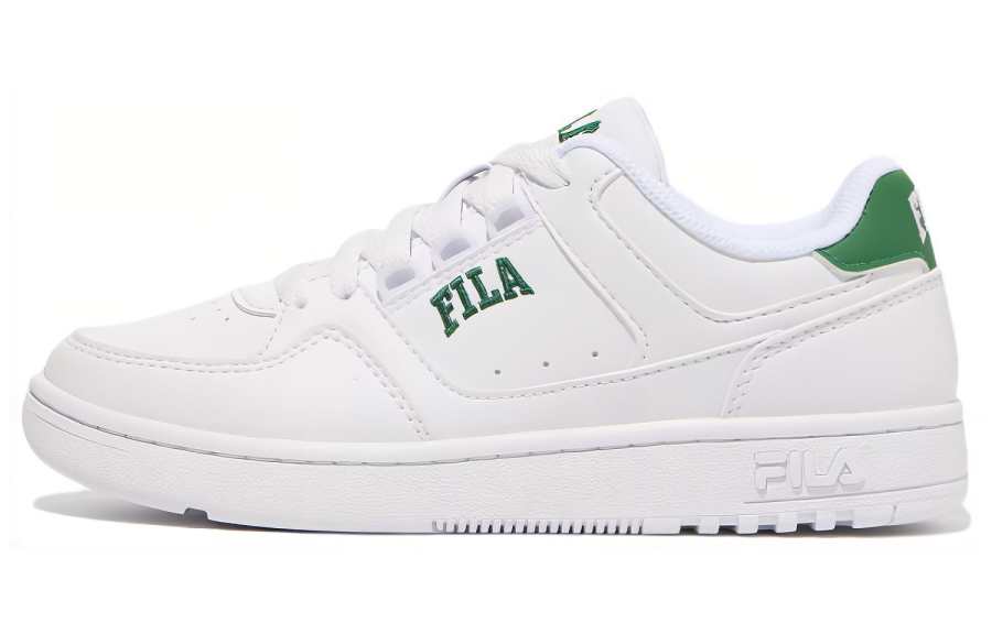 FILA Touch Down Low Tops Skateboarding Shoes Unisex White Green Version 'White Green'
