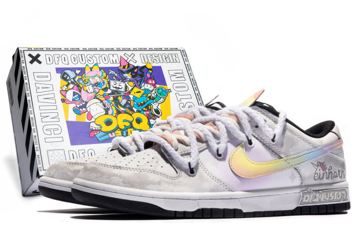 Nike Nike Dunk Low top Skateboard Shoes GS Gray