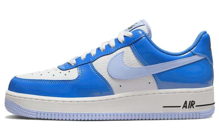 Nike Nike Air Force 1 Low Blue Patent Women's
