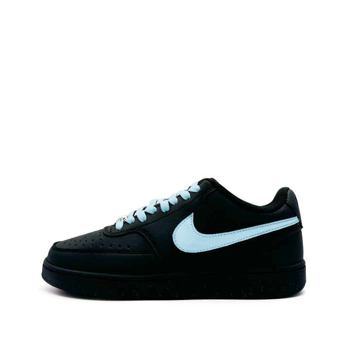 Nike Nike Court Vision Abrasion Resistant Low top Skateboard Shoes Unisex Sky Blue