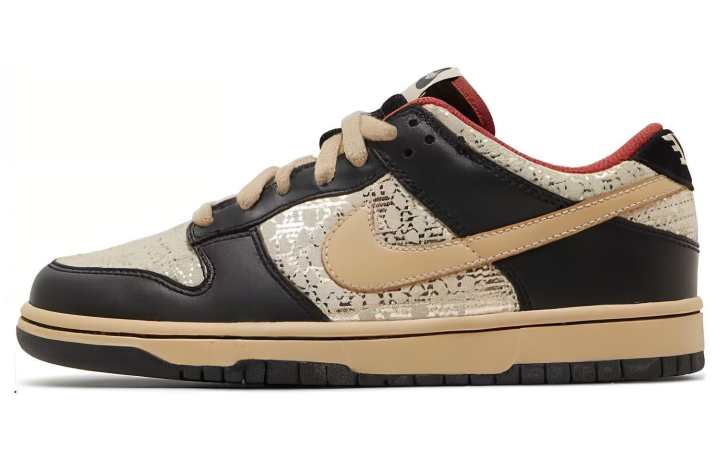 Nike Nike Dunk Women's Low Premium Comfortable Coverage Low top Skateboard Shoes Men's Silver