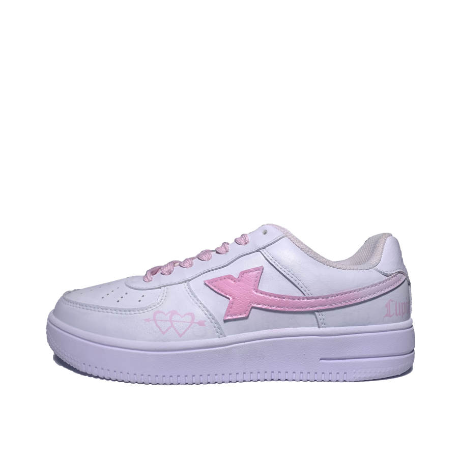 XTEP Air Force 1 Synthetic Leather Slip Resistant, Abrasion Resistant, Lightweight Low top Skateboard Shoes Men's White