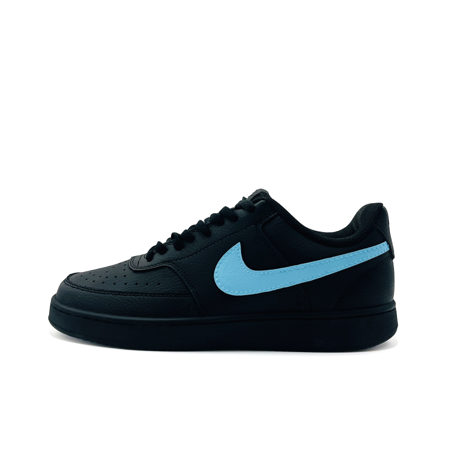 Nike Nike Court Vision Blue Xian Slip Resistant Abrasion Resistant Low top Skateboard Shoes Unisex Blue