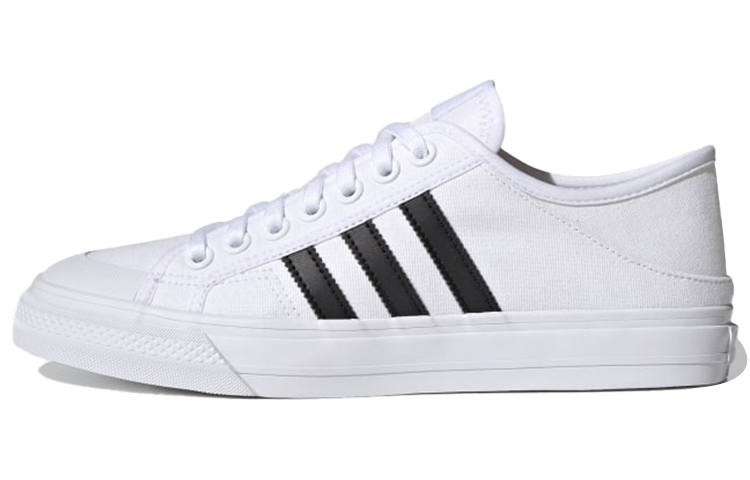 Adidas Originals Adidas Collapsible Nizza Low 'White Black'