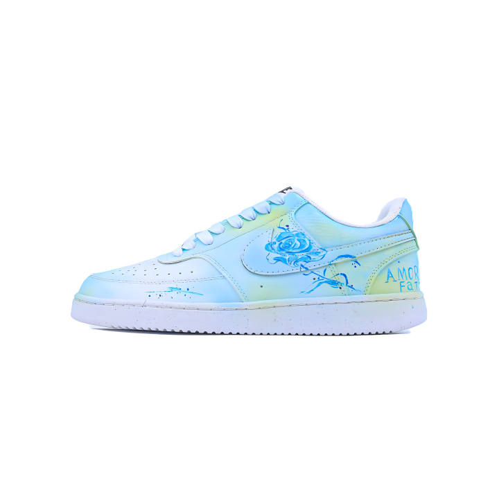 Nike Nike Court Vision Low Skateboard Shoes Unisex Low Top Yellow