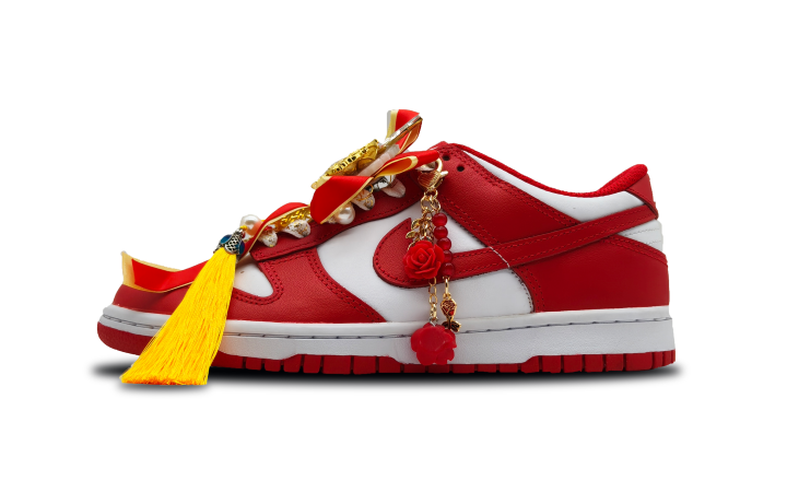 Nike Nike Dunk Wedding Jewelry · Golden Crown Abrasion Resistant Low top Skateboard Shoes Unisex