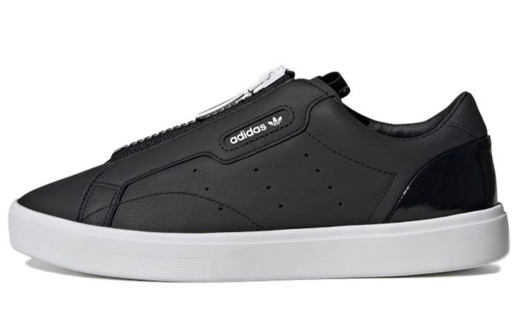 Adidas Originals Sleek Zip 'Black White' Women's