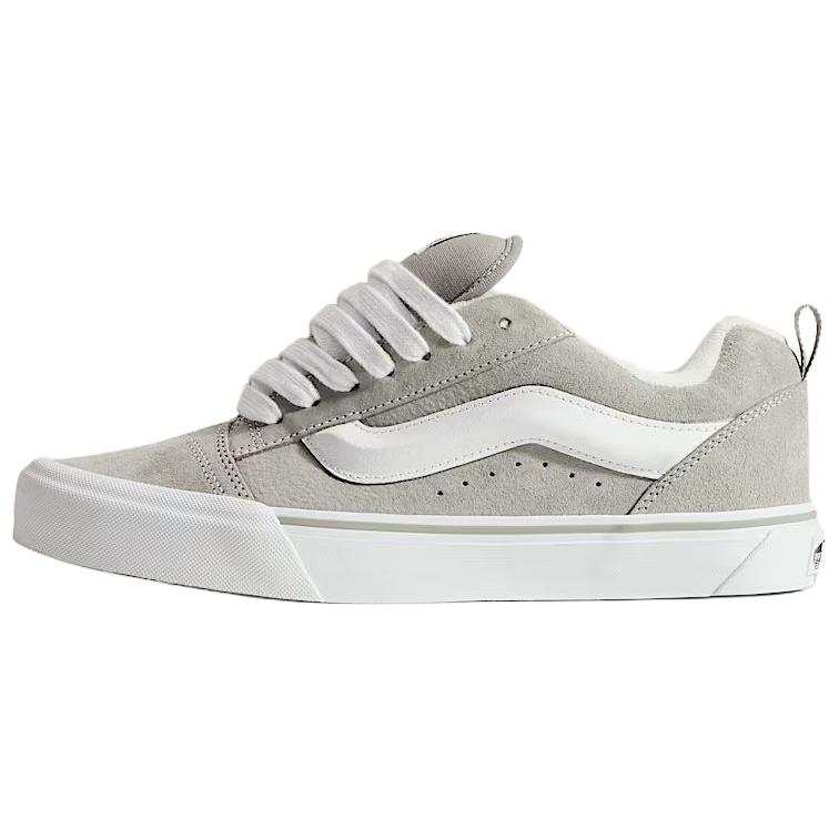 Vans Knu Skool Abrasion Resistant Low top Skateboard Shoes Unisex Gray