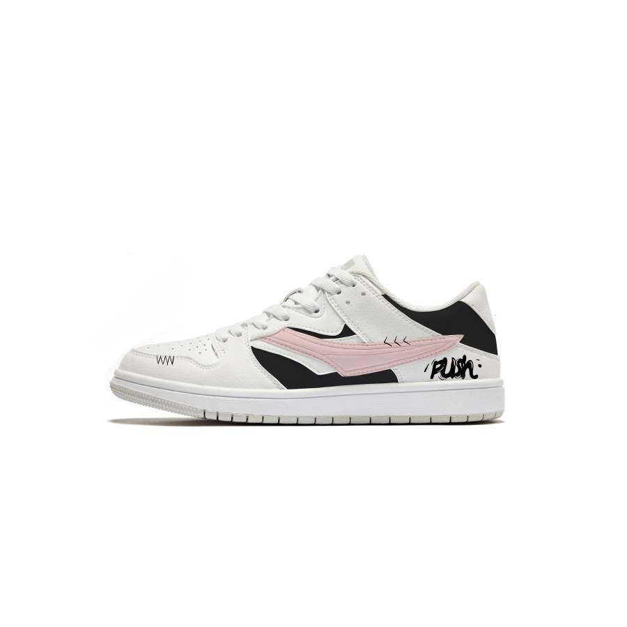 QIAODAN Slip Resistant Abrasion Resistant Slip Resistant Abrasion Resistant Low top Skateboard Shoes Women's
