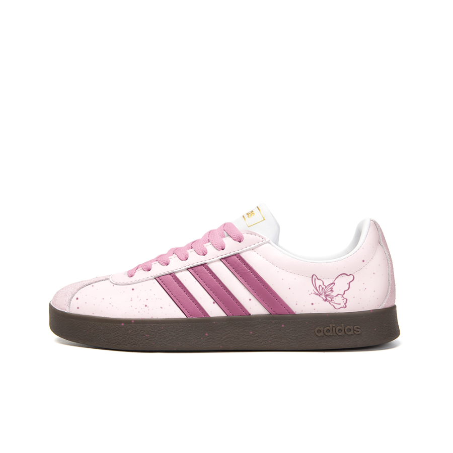 Adidas Neo VL Court 2.0 Wear resistant And Lightweight Low top Skateboard Shoes Unisex Pink