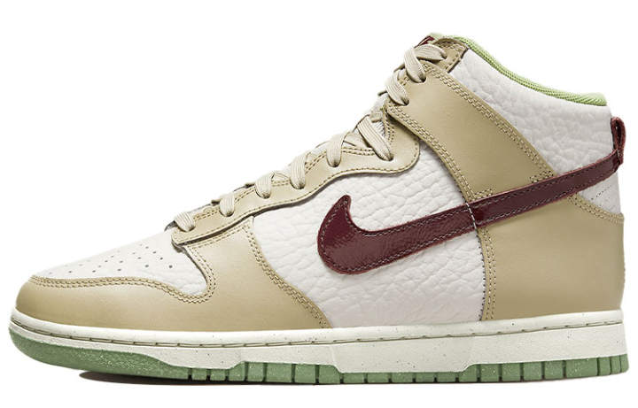 Nike Nike Dunk High Leather Vintage Slip Resistant, Abrasion Resistant, Lightweight