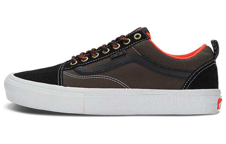 Vans Old Skool Spitfire Wheels x Old Skool Skate Vans 'Black Flame'