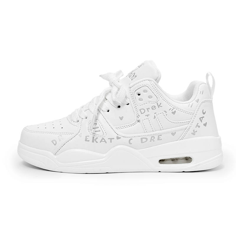 JINLAIKE Abrasion Resistant Cushioning Abrasion Resistant Cushioning Low top Skateboard Shoes Unisex