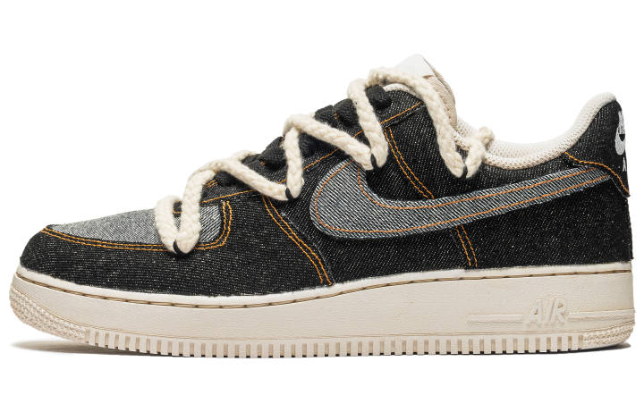 Nike Nike Air Force 1 Low top Skateboard Shoes Men's Dark Gray