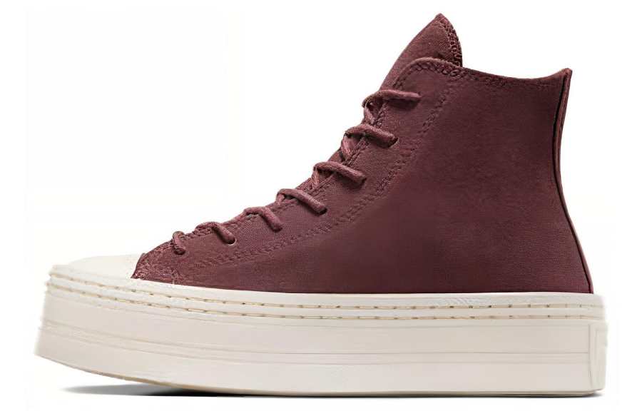 Converse Chuck Taylor All Star Modern Lift Platform Hi Brown Egret Women's